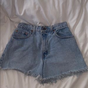 Levi jean shorts